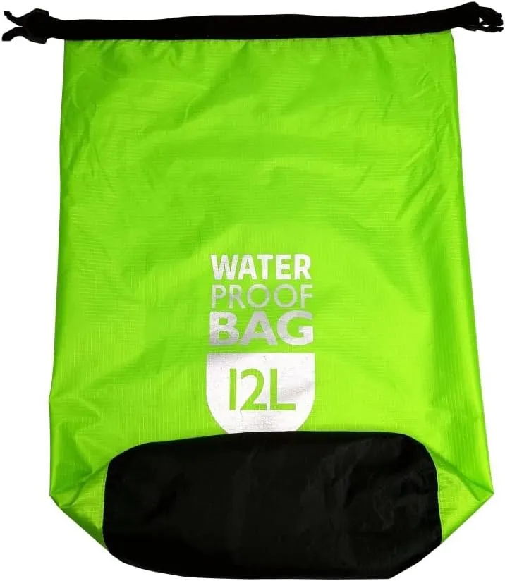 1 PCS Waterproof Dry Bag, 6L/12L/24L Lightweight Waterproof Bag Drybag Sack for Beach, Fishing, Kayaking, Boating, Hiking, Camping