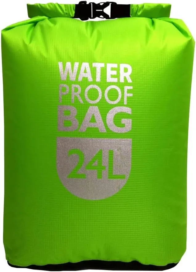 1 PCS Waterproof Dry Bag, 6L/12L/24L Lightweight Waterproof Bag Drybag Sack for Beach, Fishing, Kayaking, Boating, Hiking, Camping