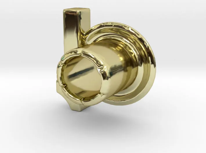 (1) Round 3D Eyelet 3/16 Inch Right Hole
