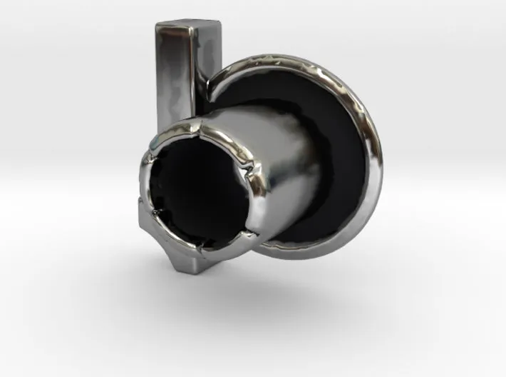 (1) Round 3D Eyelet 3/16 Inch Right Hole