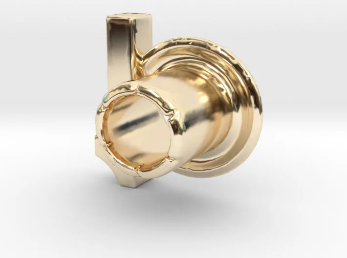 (1) Round 3D Eyelet 3/16 Inch Right Hole
