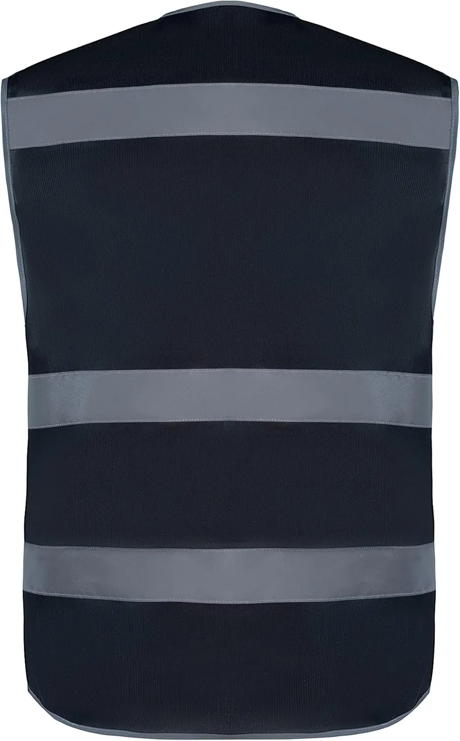 10 Pockets Class 2 High Visible Reflective Safety Vest Breathable and Mesh Lining Workwear (M-2XL, Yellow Black)