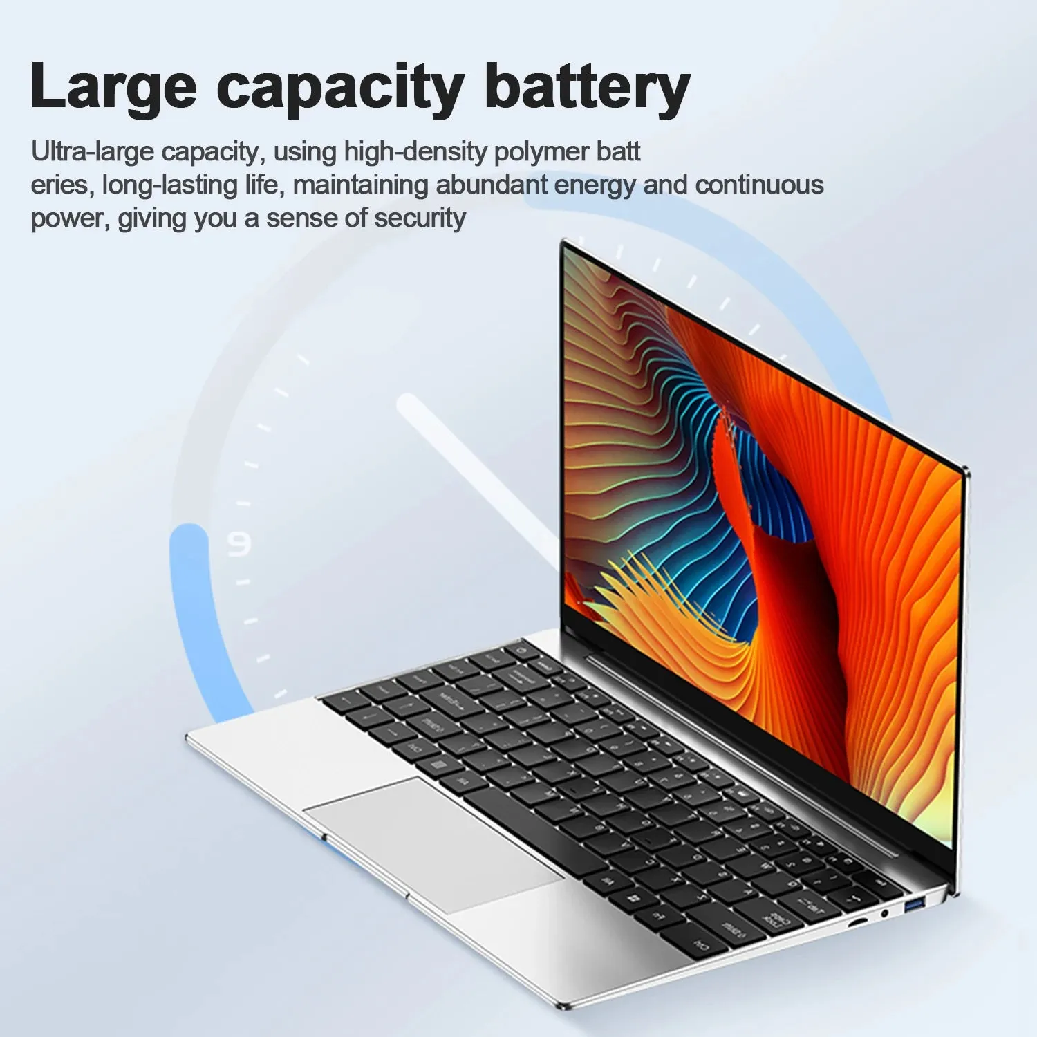 14.1" Ultra-Slim Laptop 16GB RAM 2TB SSD Intel CPU Windows 11 Pro FHD Anti-Glare Multilingual Office/Study PC