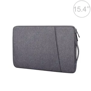 15.4 Inch Laptop Felt Sleeve Protective Case Carrying Bag - Dark Grey