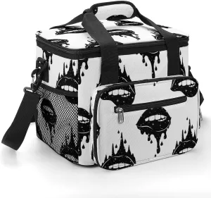 22.5L Waterproof Soft Cooler BagInsulated Lunch Box for Camping Fishing Beach Road Trips