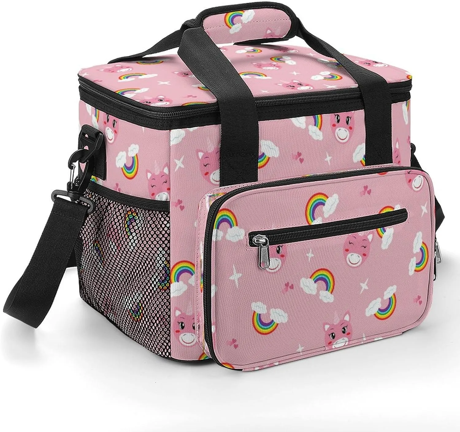 22.5L Waterproof Soft Cooler BagInsulated Lunch Box for Camping Fishing Beach Road Trips