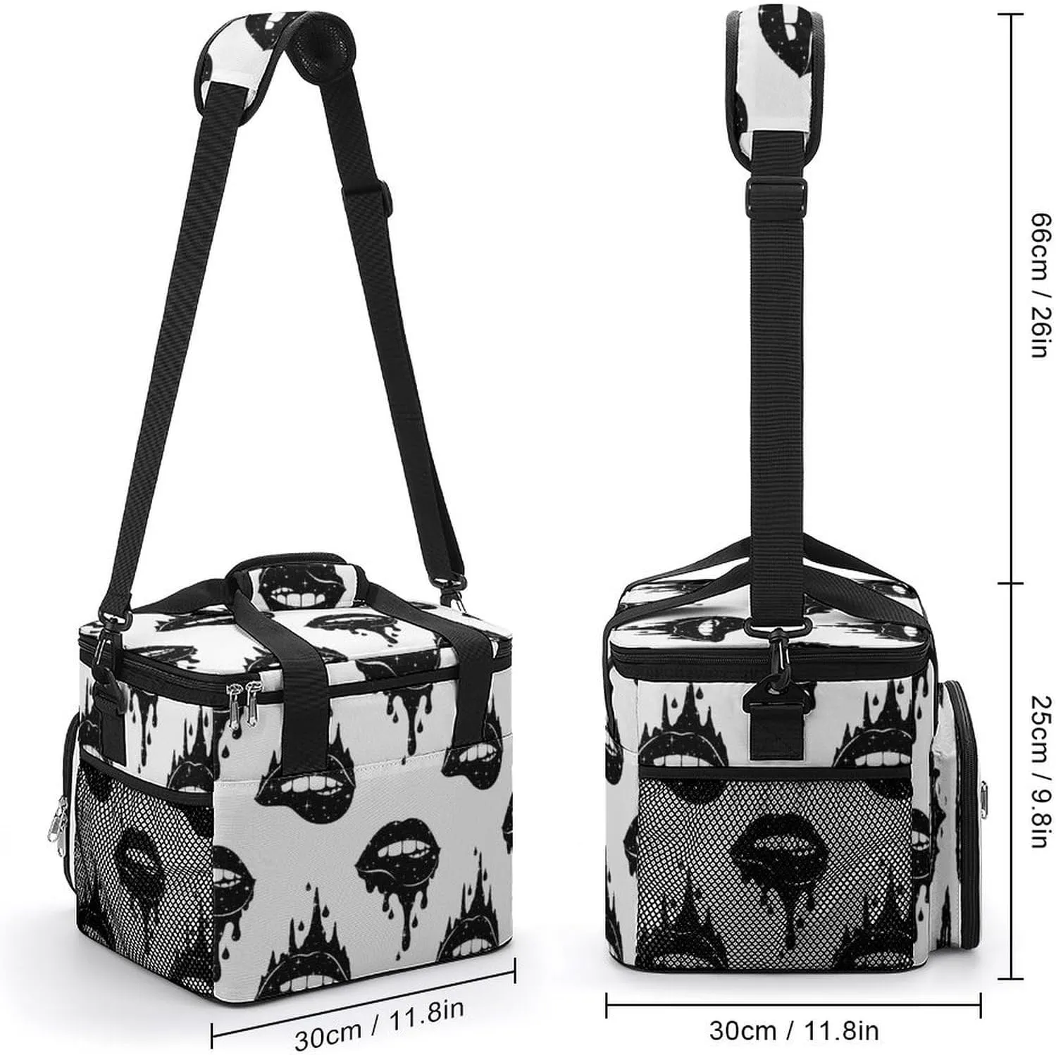 22.5L Waterproof Soft Cooler BagInsulated Lunch Box for Camping Fishing Beach Road Trips