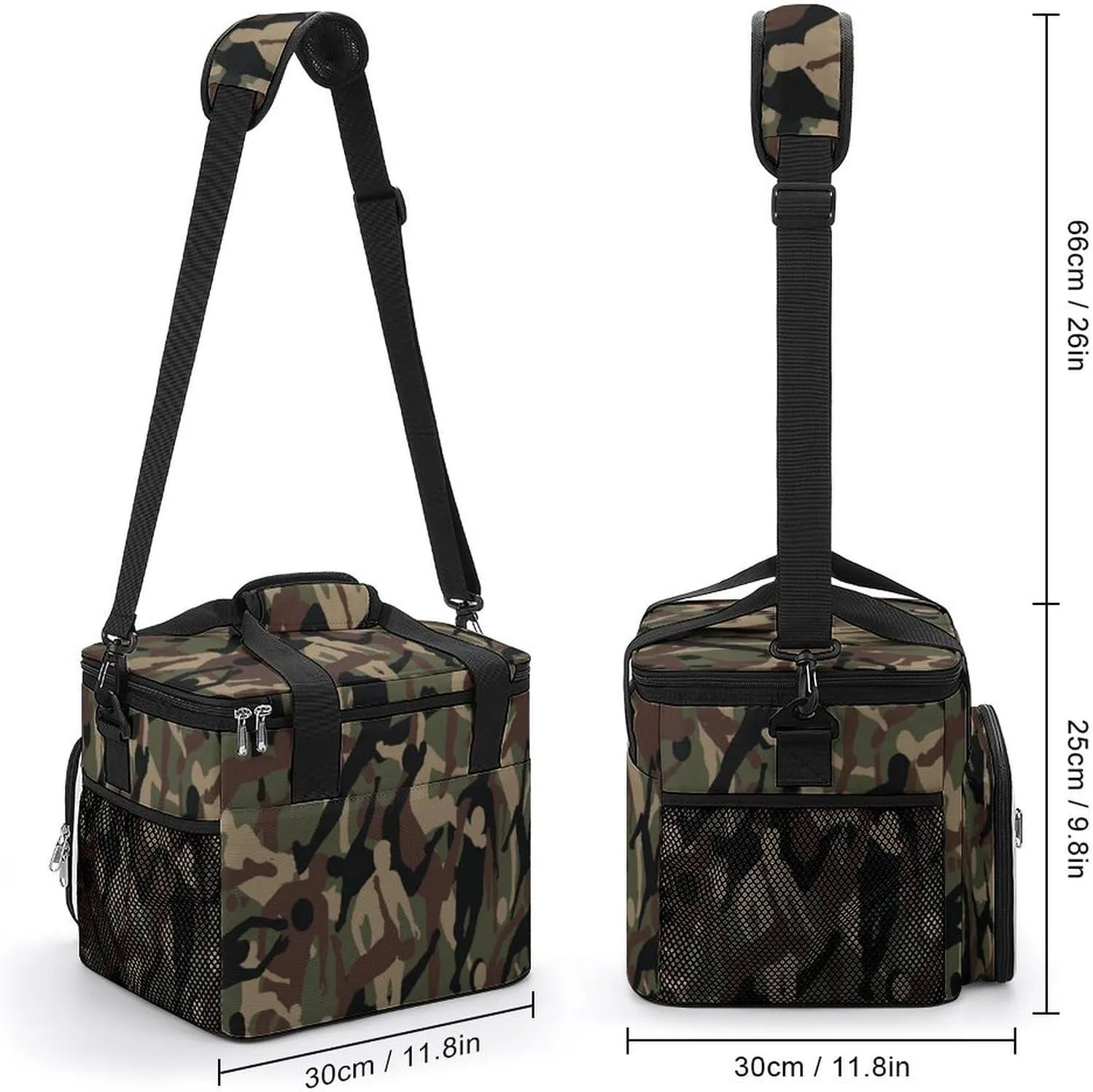 22.5L Waterproof Soft Cooler BagInsulated Lunch Box for Camping Fishing Beach Road Trips