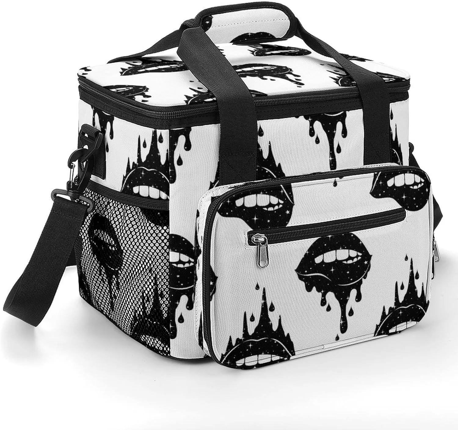 22.5L Waterproof Soft Cooler BagInsulated Lunch Box for Camping Fishing Beach Road Trips