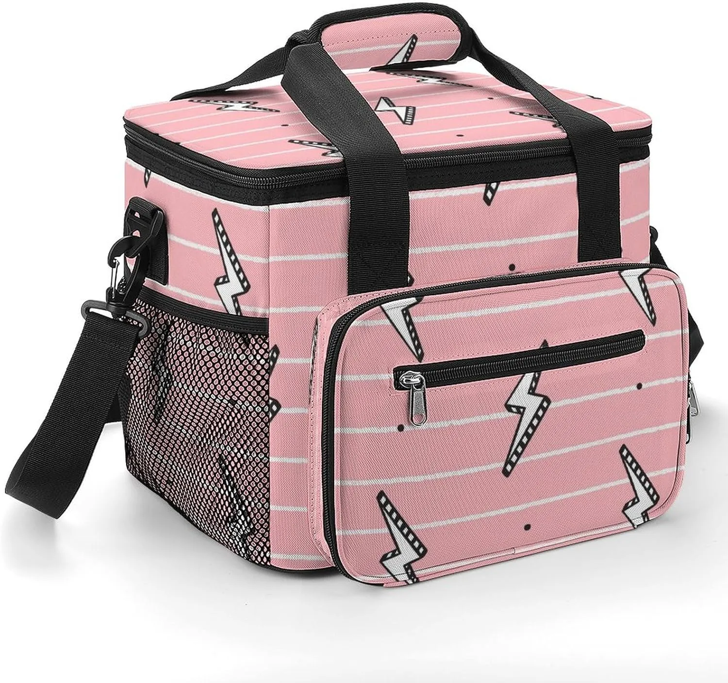 22.5L Waterproof Soft Cooler BagInsulated Lunch Box for Camping Fishing Beach Road Trips