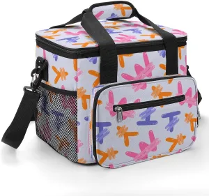 22.5L Waterproof Soft Cooler BagInsulated Lunch Box for Camping Fishing Beach Road Trips