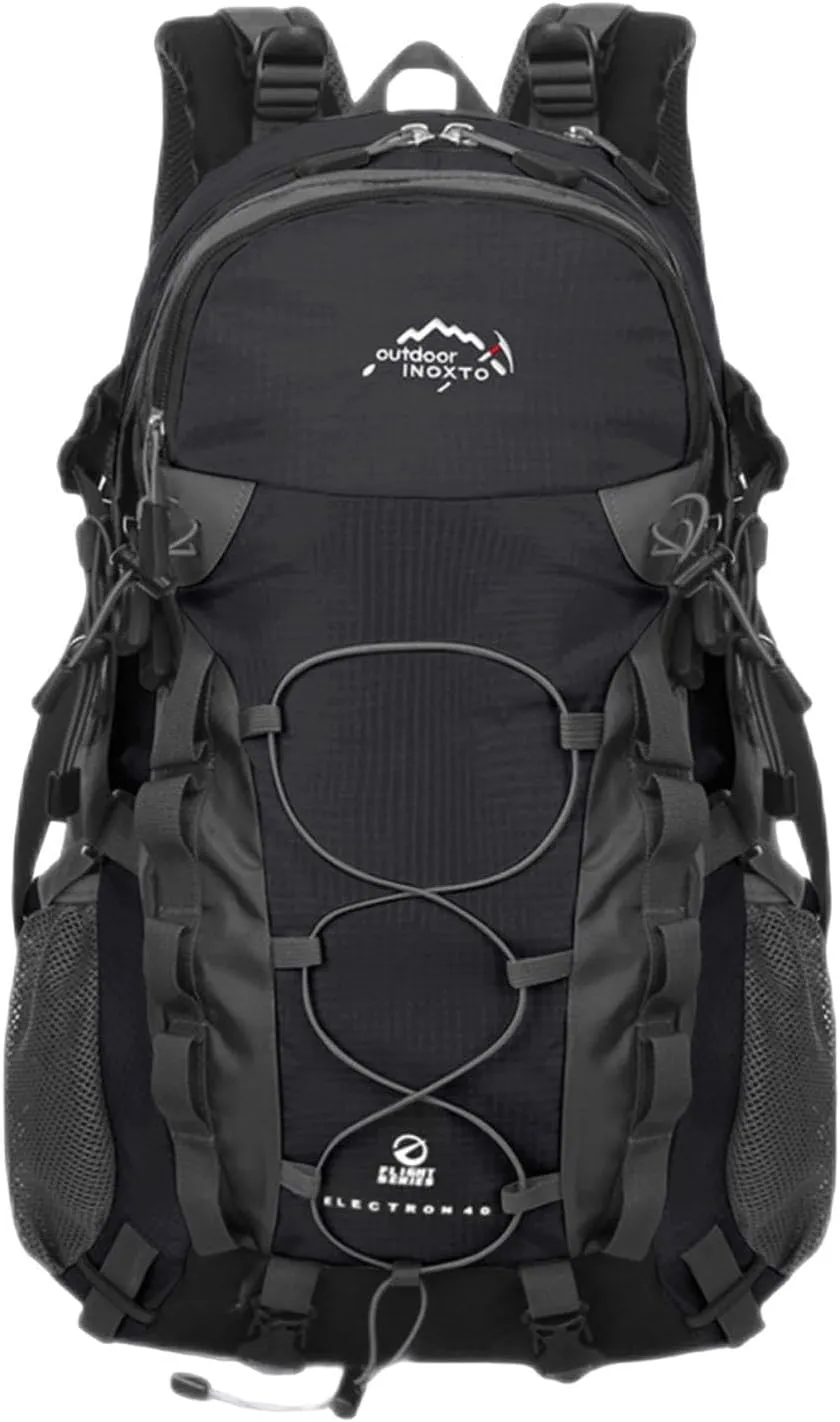 40L Daypack for Outdoor Adventures and Hiking, Black