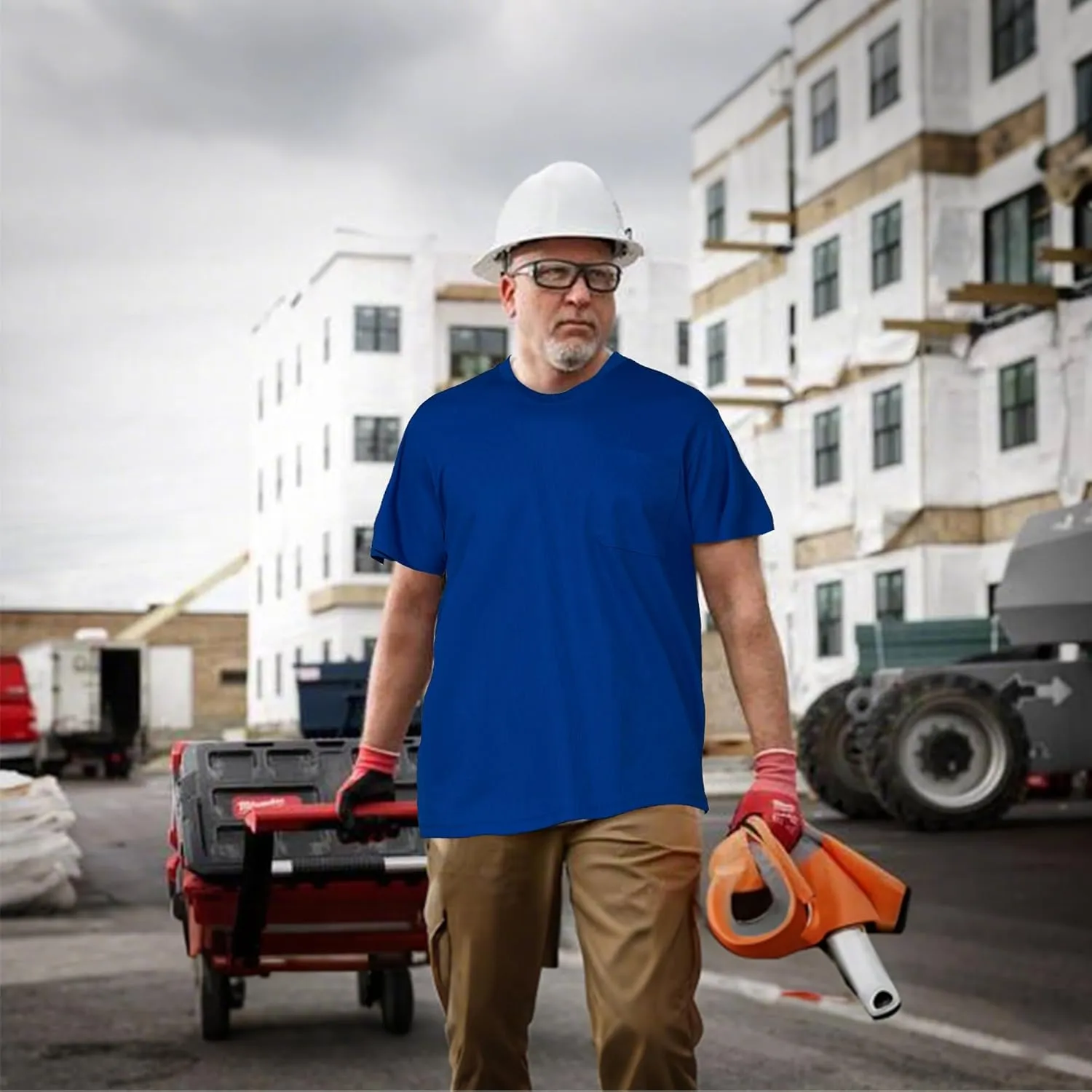 A-SAFETY High Visibility Safety Customize Logo Long Sleev T-Shirt (XS-6XL)