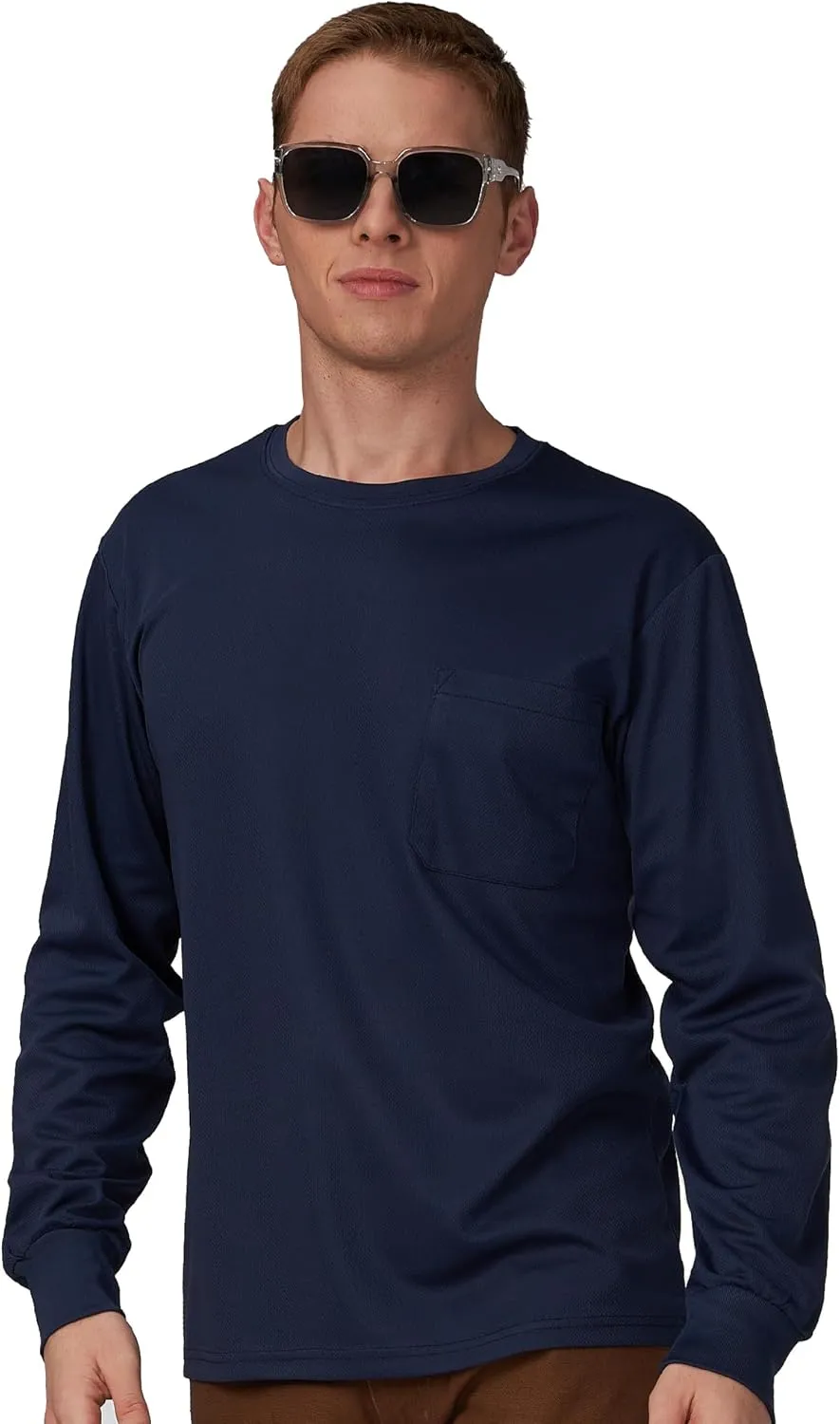 A-SAFETY High Visibility Safety Customize Logo Long Sleev T-Shirt (XS-6XL)