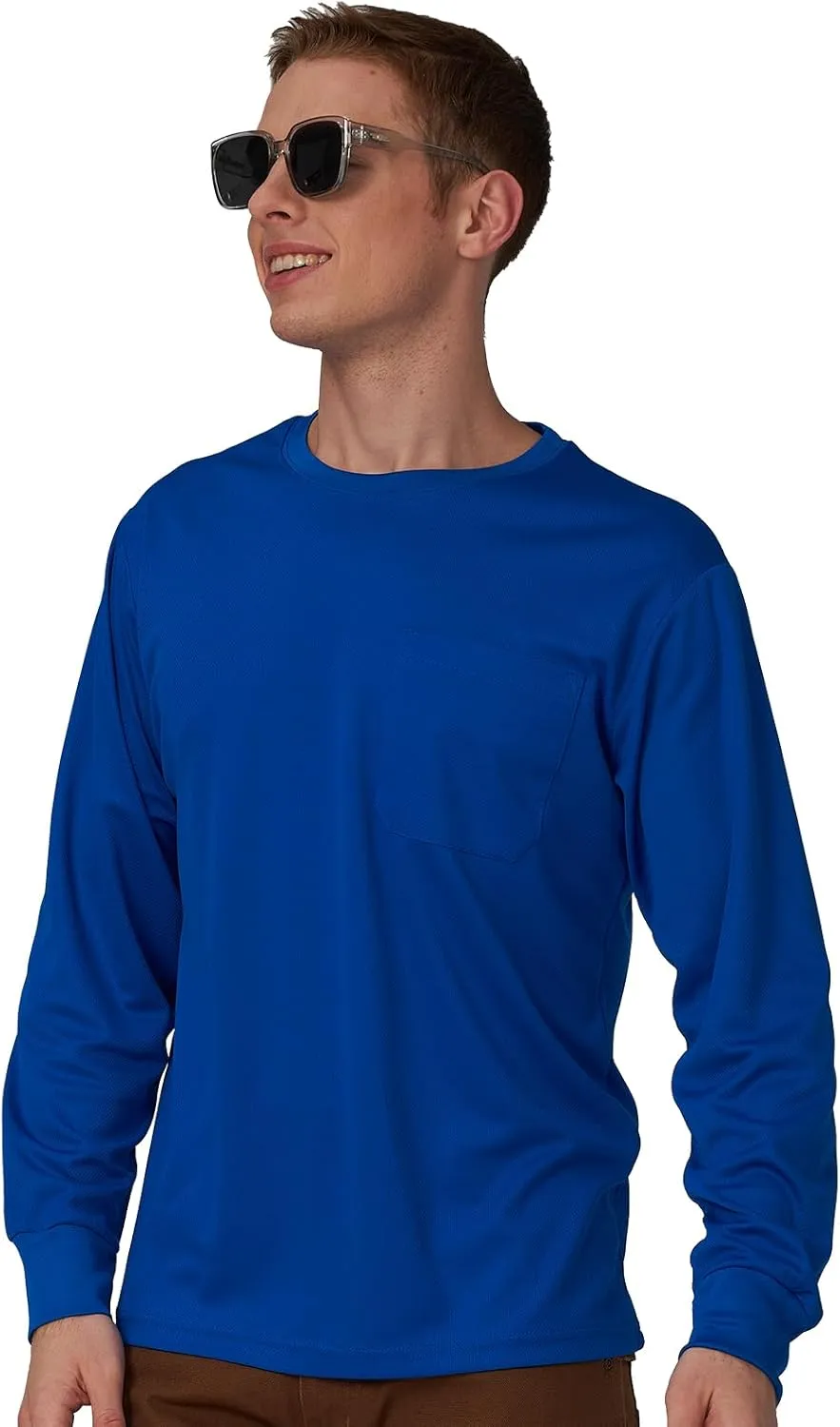 A-SAFETY High Visibility Safety Customize Logo Long Sleev T-Shirt (XS-6XL)