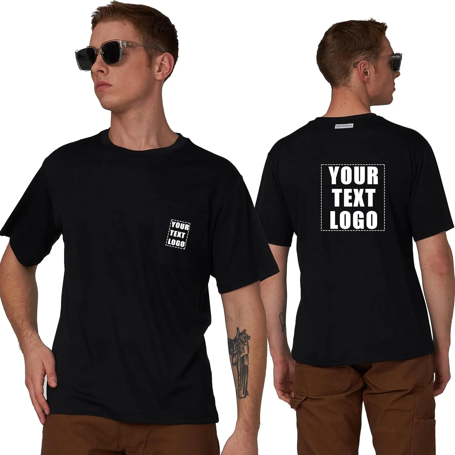 A-SAFETY High Visibility Safety Customize Logo Long Sleev T-Shirt (XS-6XL)