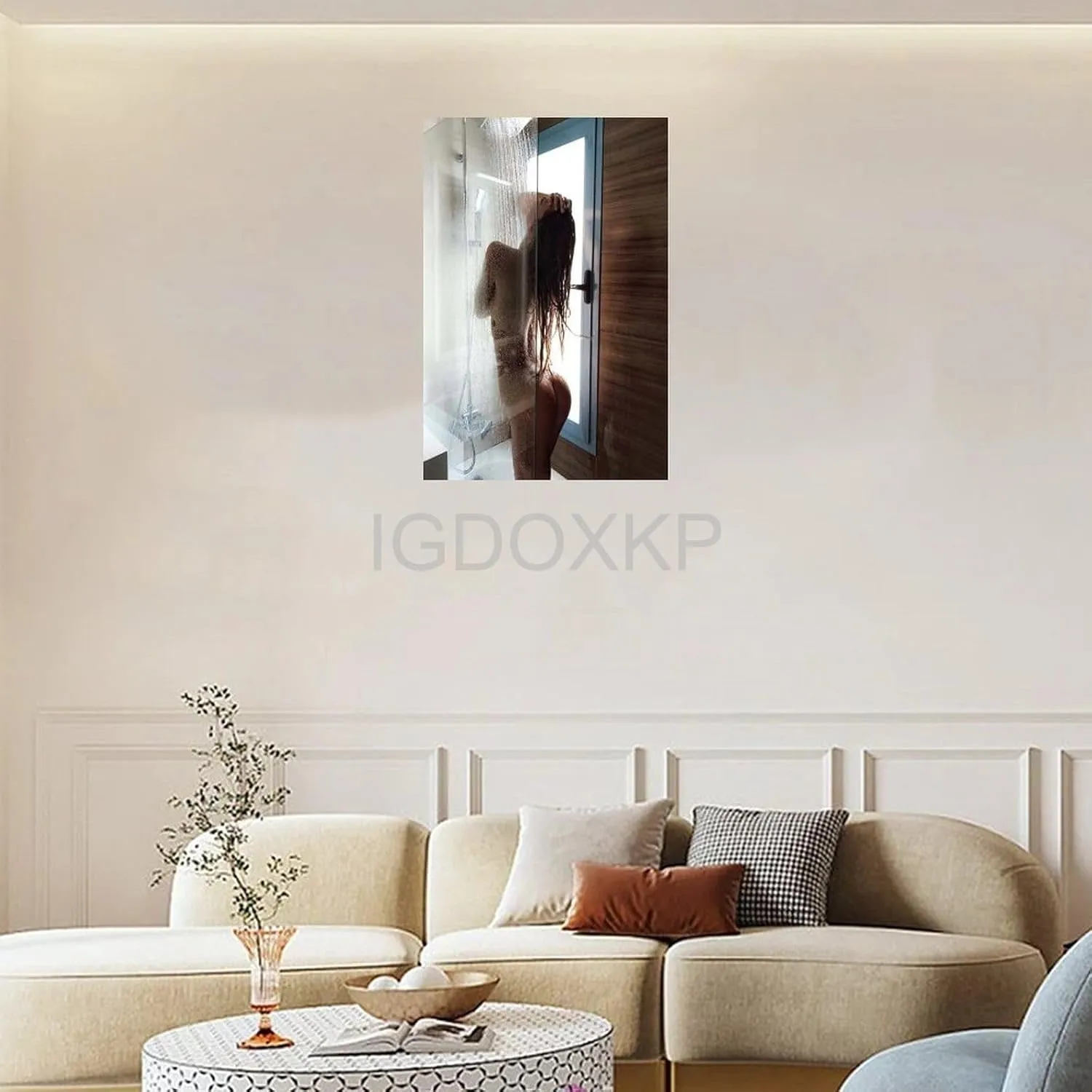 Alexis Ren Bikini Girl Poster Bedroom Sexy Art Poster14 Canvas Poster Wall Art Decor Print Picture Paintings for Living Room Bedroom Decoration Unframe-style 08x12inch(20x30cm)