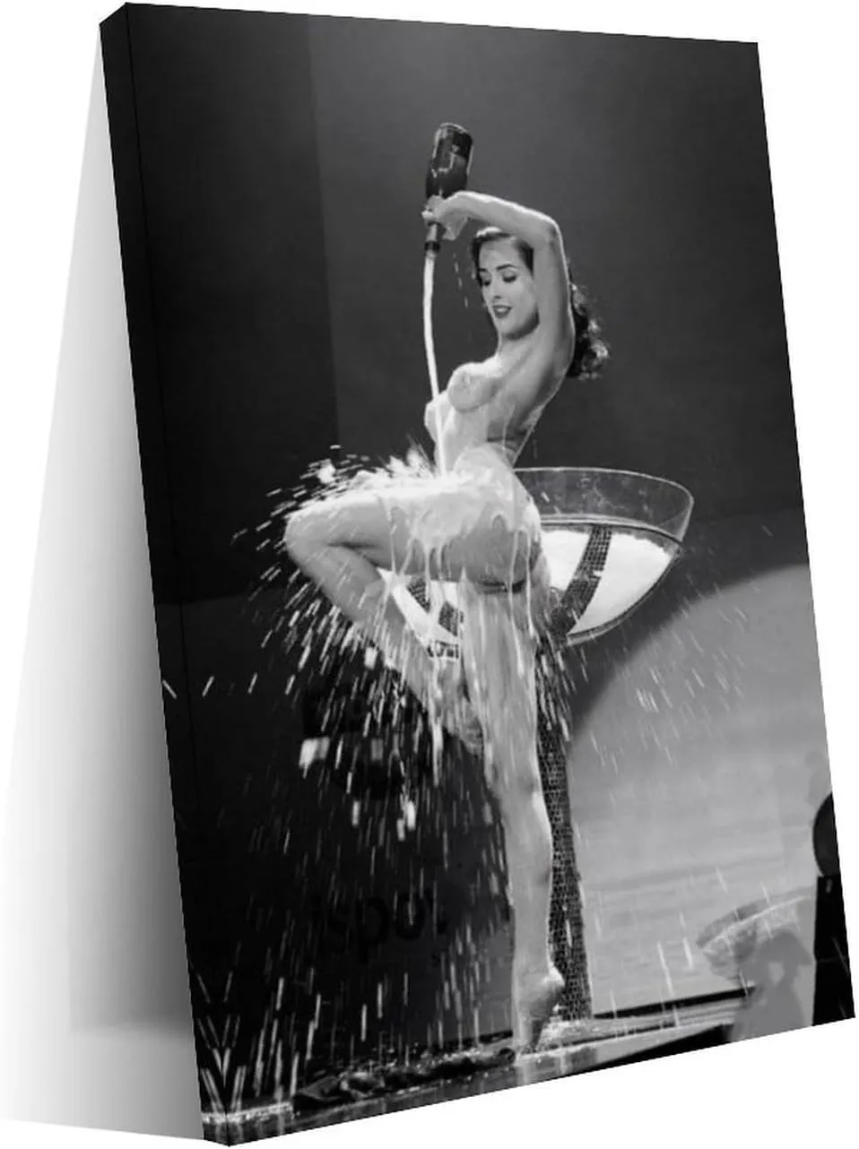 American Artist Dita Von Teese Art Poster (1) Wall Poster Art Canvas Printing Living Room Office Bedroom Aesthetic Poster 08x12inch(20x30cm) Frame-style