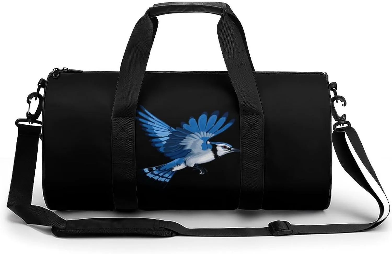 Animal Bird Blue Jay Gym Bag Lightweight Duffel Bag Workout Bag Overnight Backpack Travel Bags for Men Women, 17.7in/9in/9in, Style
