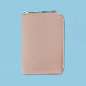 Arlington Milne Emma Wallet, Nude Saffiano