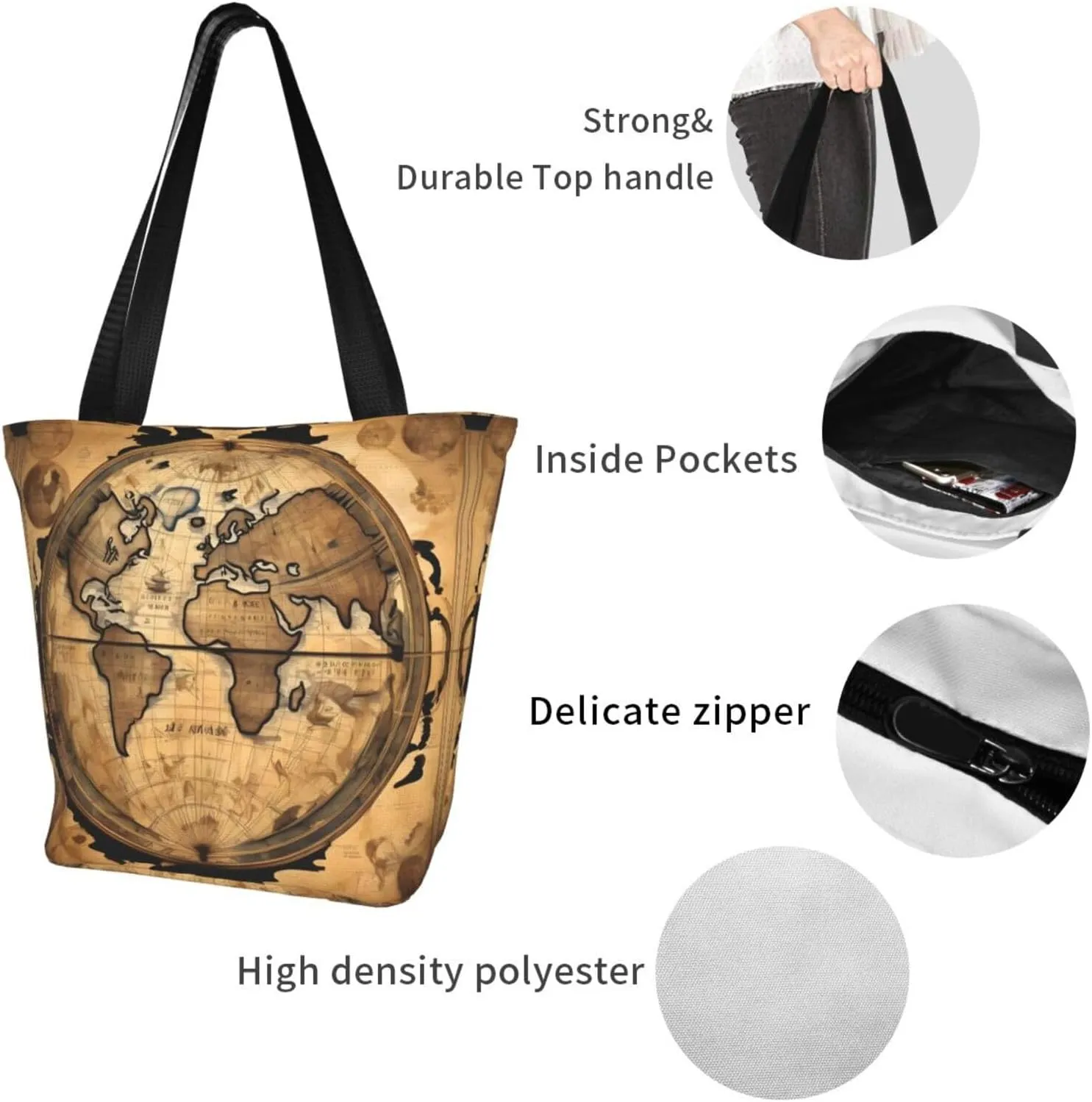 Army Digital Camouflage Print Shoulder Tote Bag Women'S Large Size Handbag Casual Tote Shopping Bag For Women
