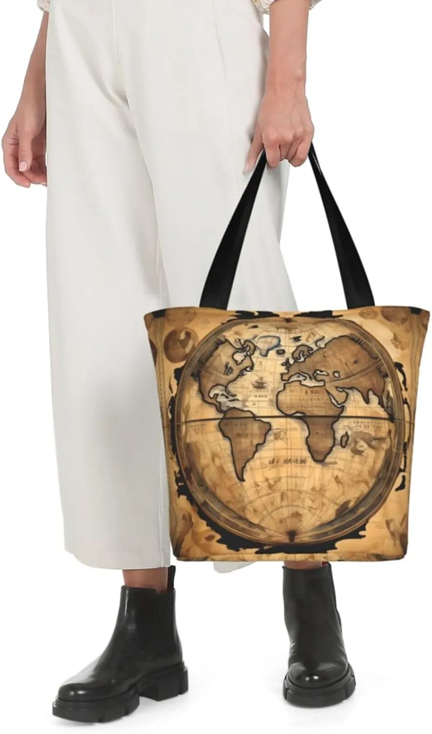 Army Digital Camouflage Print Shoulder Tote Bag Women'S Large Size Handbag Casual Tote Shopping Bag For Women