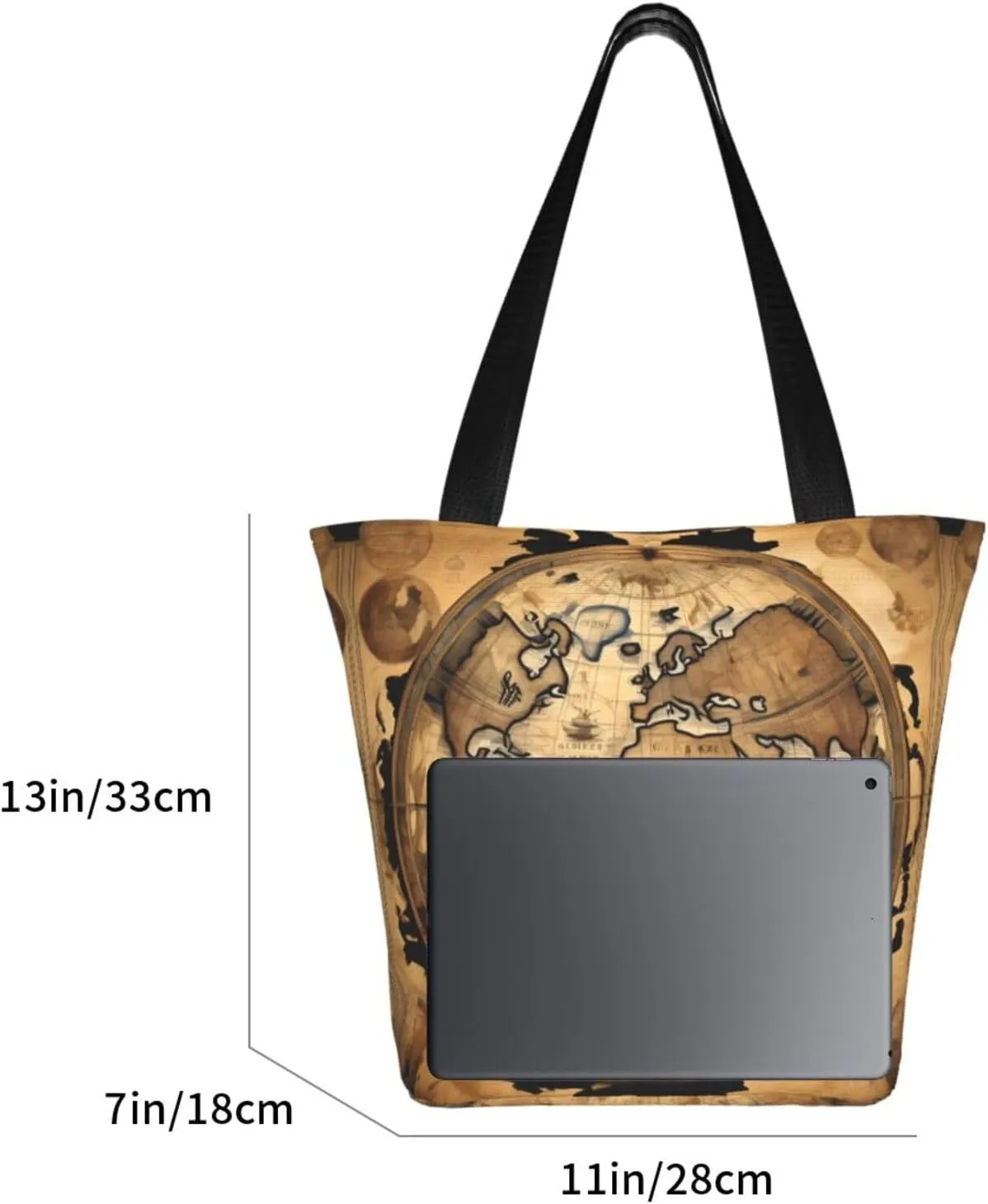 Army Digital Camouflage Print Shoulder Tote Bag Women'S Large Size Handbag Casual Tote Shopping Bag For Women