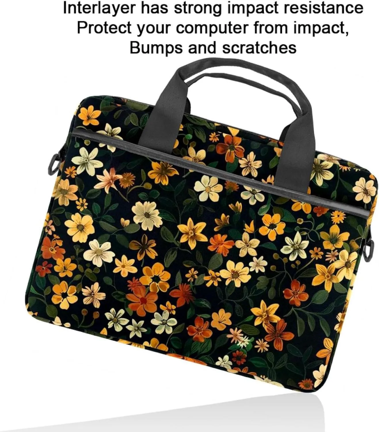 Art Space Galaxy Nebula Starry Laptop Bag Case Computer Sleeve Shoulder Messenger Bag for Work School
