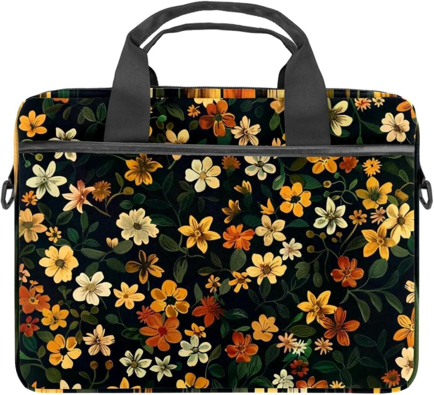 Art Space Galaxy Nebula Starry Laptop Bag Case Computer Sleeve Shoulder Messenger Bag for Work School