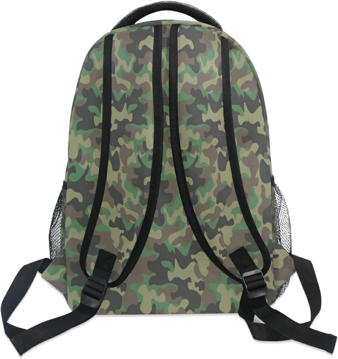 AUUXVA Military Camo Camouflage School Backpack for Kids Boys,Cool Army Laptop Backpack Student College School Bag Bookbag for Primary Junior High School, Casual Travel Camping Hiking Daypack
