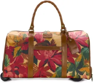 Avola Trolley Duffel - Patina Coated Canvas Spring Multi