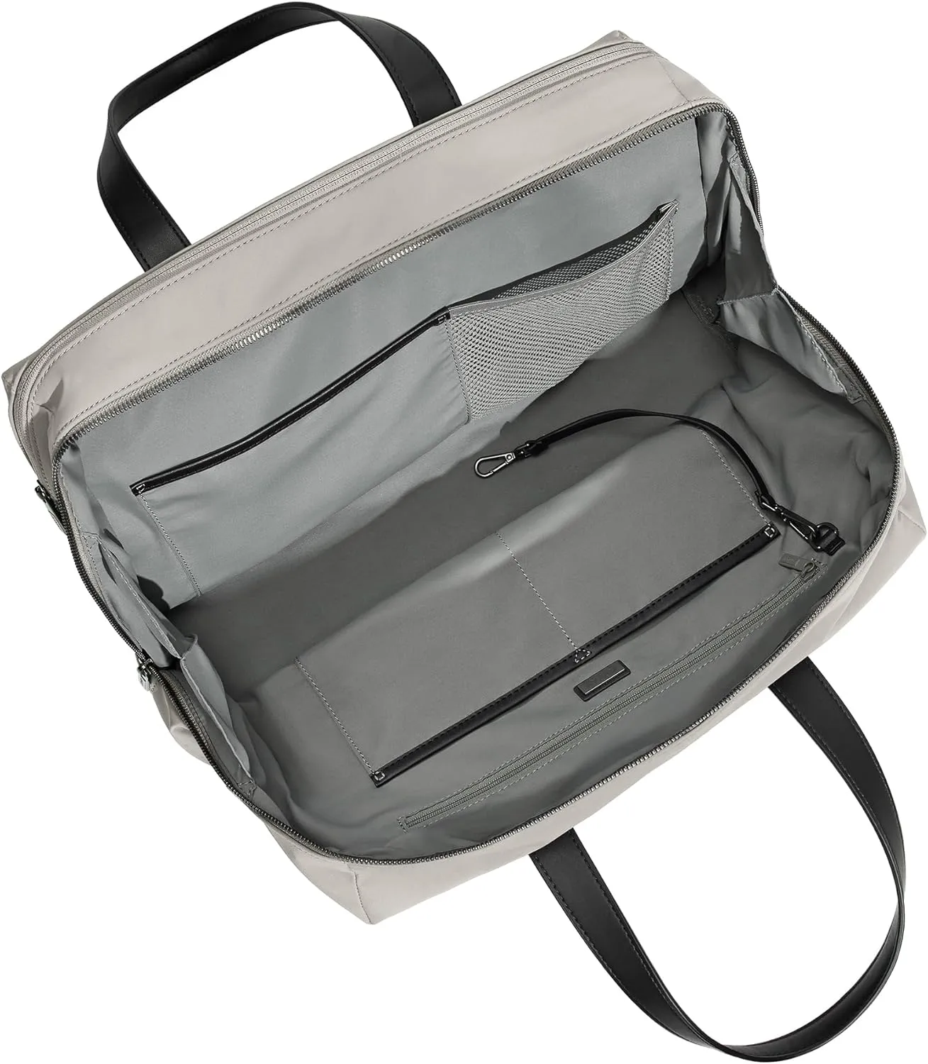 Away Everywhere Duffle Bag, Water Repellent Travel Bag, Padded Laptop Sleeve, Gym & Weekender Bag, Large Duffle for Travel, Cloud Gray
