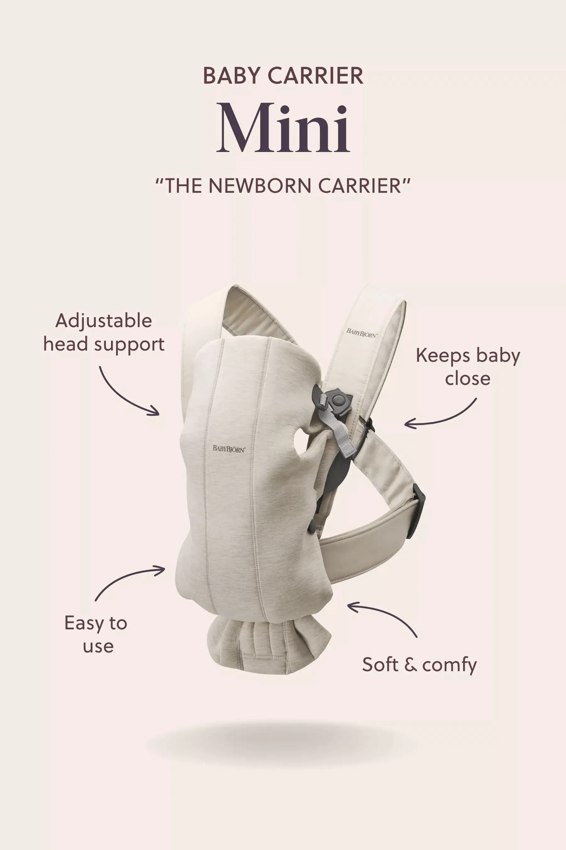 BabyBjörn Baby Carrier Mini (0-12 Months)
