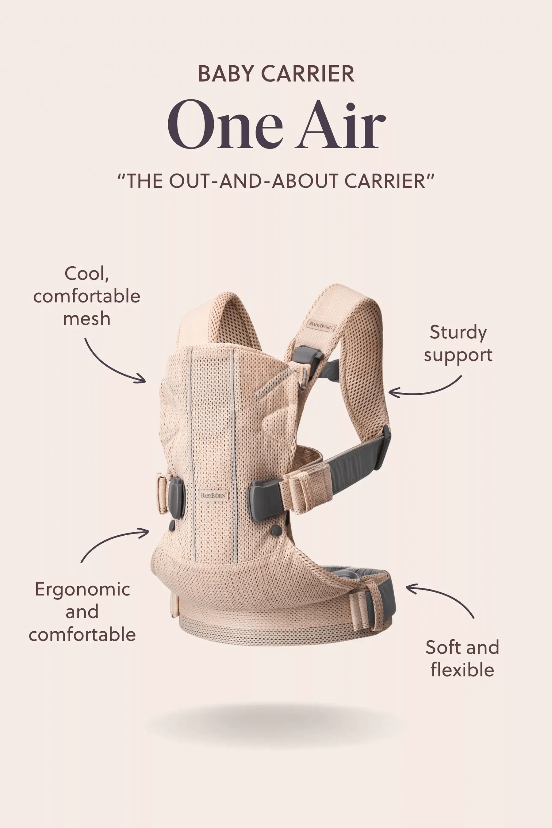 BabyBjörn Baby Carrier One Air (0-3 Years)