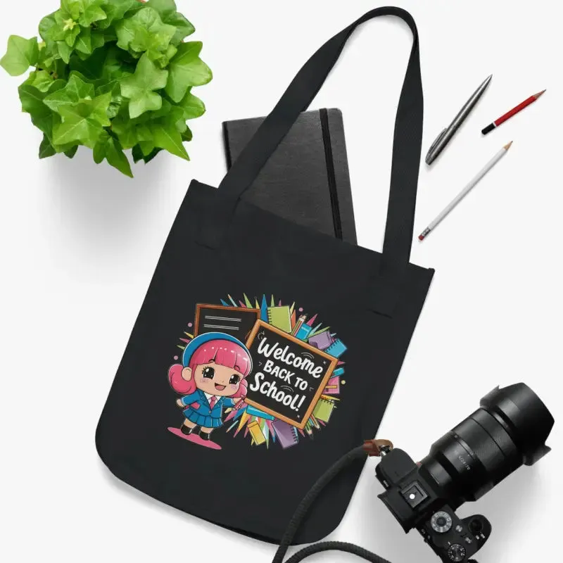 Back to School Perfect Canvas Tote Bag