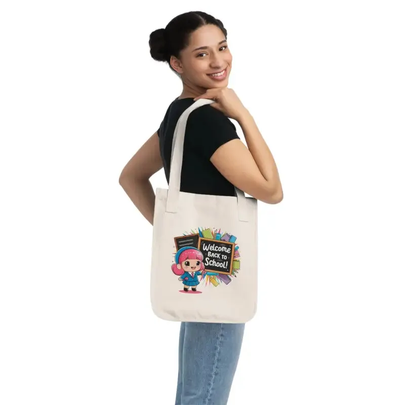 Back to School Perfect Canvas Tote Bag