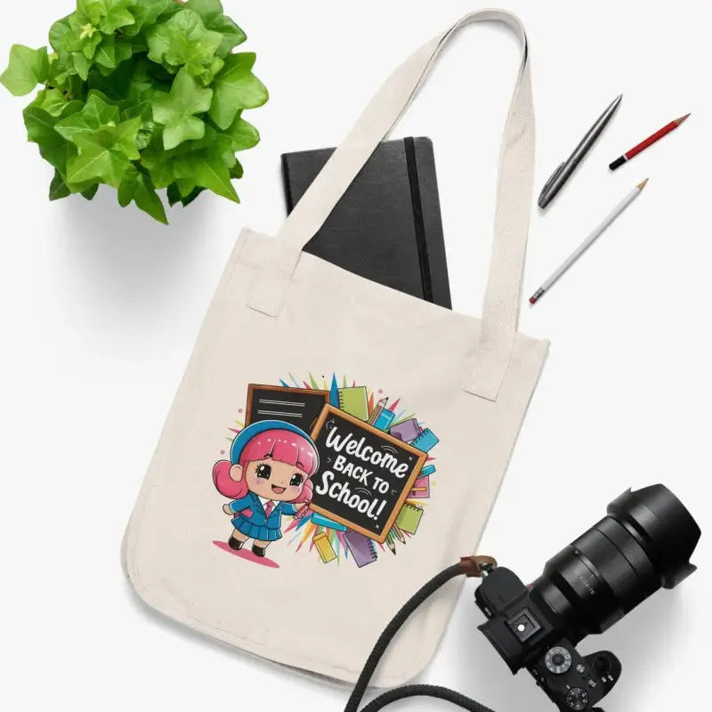 Back to School Perfect Canvas Tote Bag