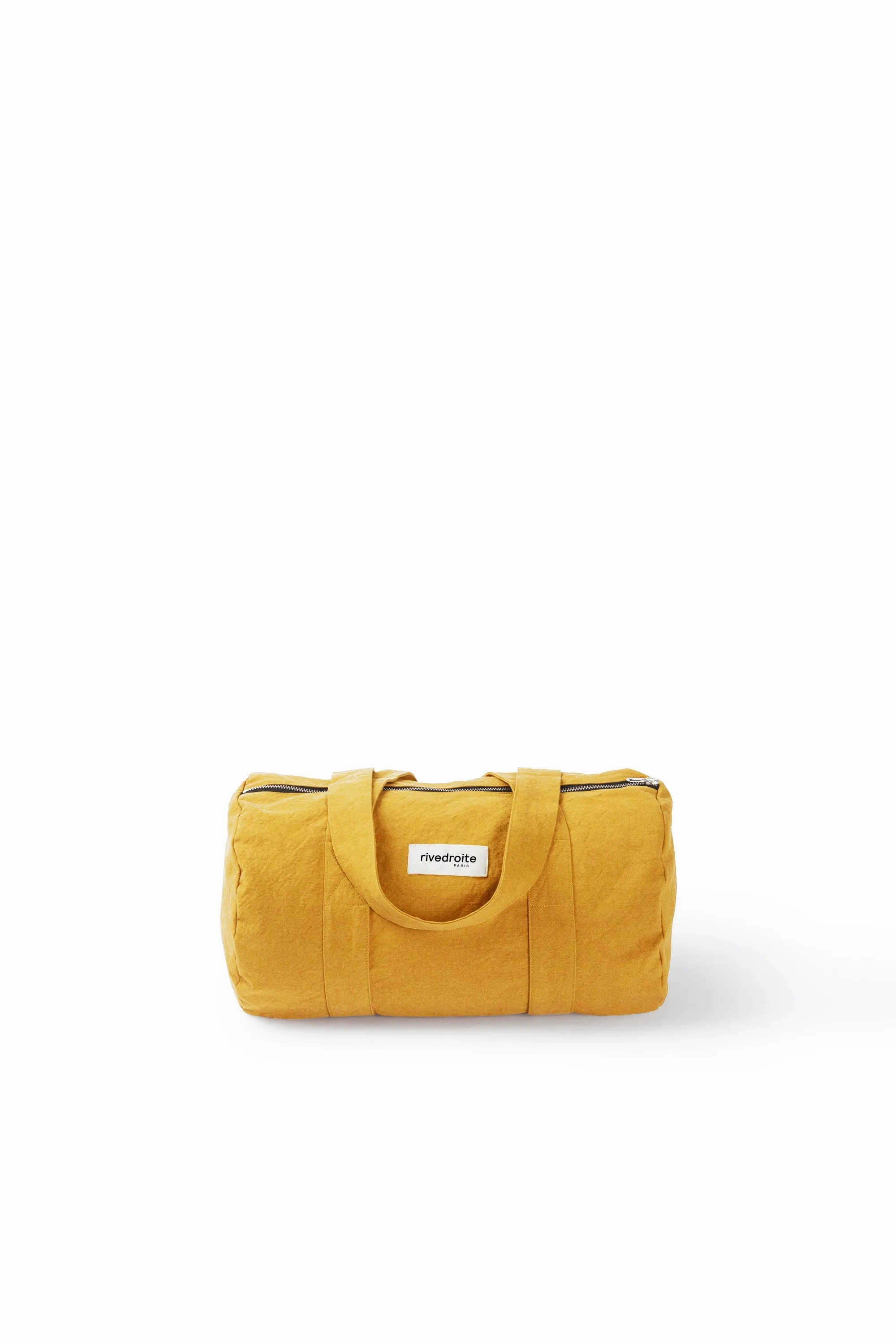 Ballu the small duffel bag - Recycled cotton mustard