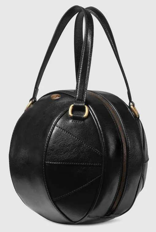 Basketball Shaped Tote Bag
