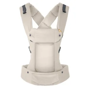 Beco Gemini Baby Carrier Newborn to Toddler - Front, Back and Hip Seat Carrier, Baby Carrier Backpack & Baby Front Carrier with Adjustable Seat, Ergonomic Baby Holder Carrier 7-35lbs (Ecru)