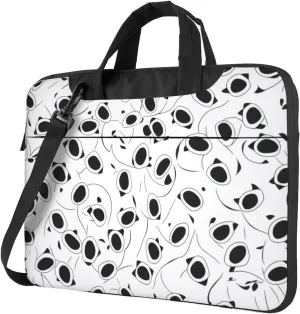 Bee And Flowers Laptop Shoulder Bag Notebook Computer Case Briefcase With Shoulder Straps And Handle