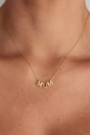 Belinda - Stainless Steel Letter Necklace