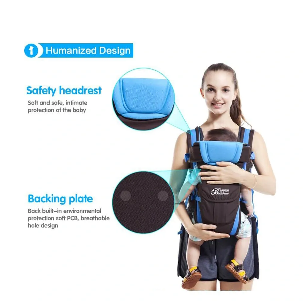 Bethbear's 4 in 1 Backpack Baby Carrier Sling for Infants