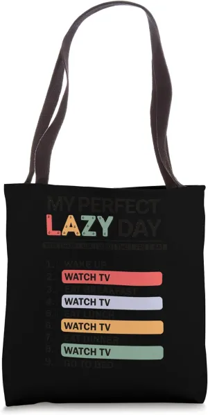 Binge Watching TV Series Movie Show Cinema Watcher Tote Bag