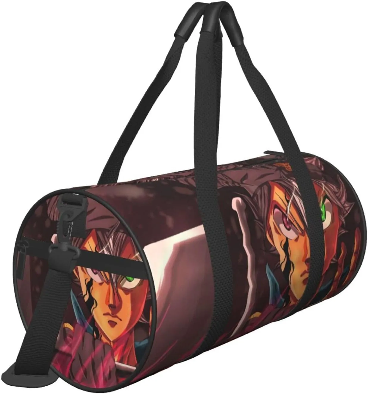 Bl-ack Clover Travel Bag for Men Women Duffel Roundlarge Capacity Sport Gym Bag