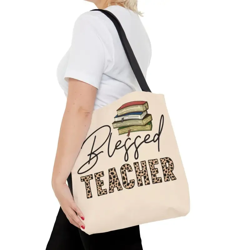 Blessed Teacher Tote Bag for Trend Savvy Educators