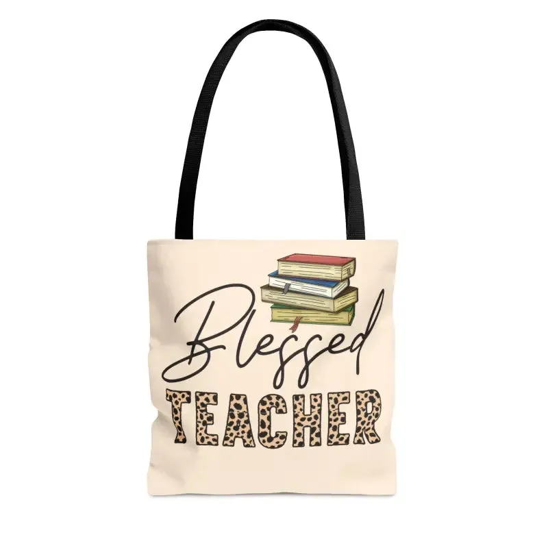 Blessed Teacher Tote Bag for Trend Savvy Educators