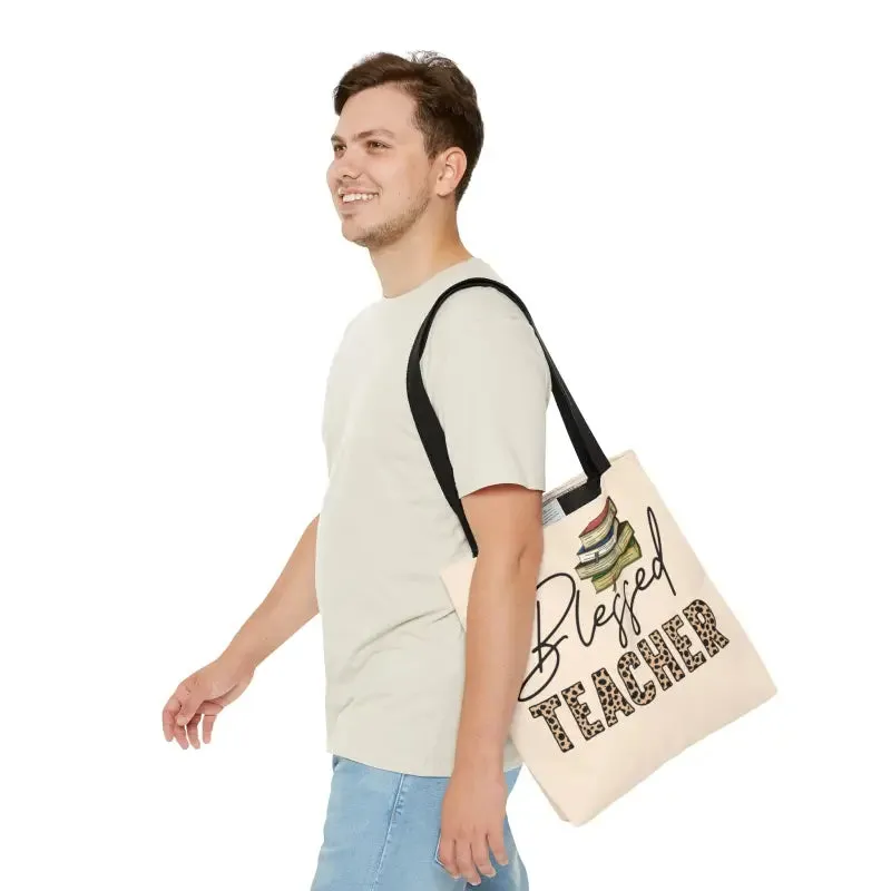 Blessed Teacher Tote Bag for Trend Savvy Educators