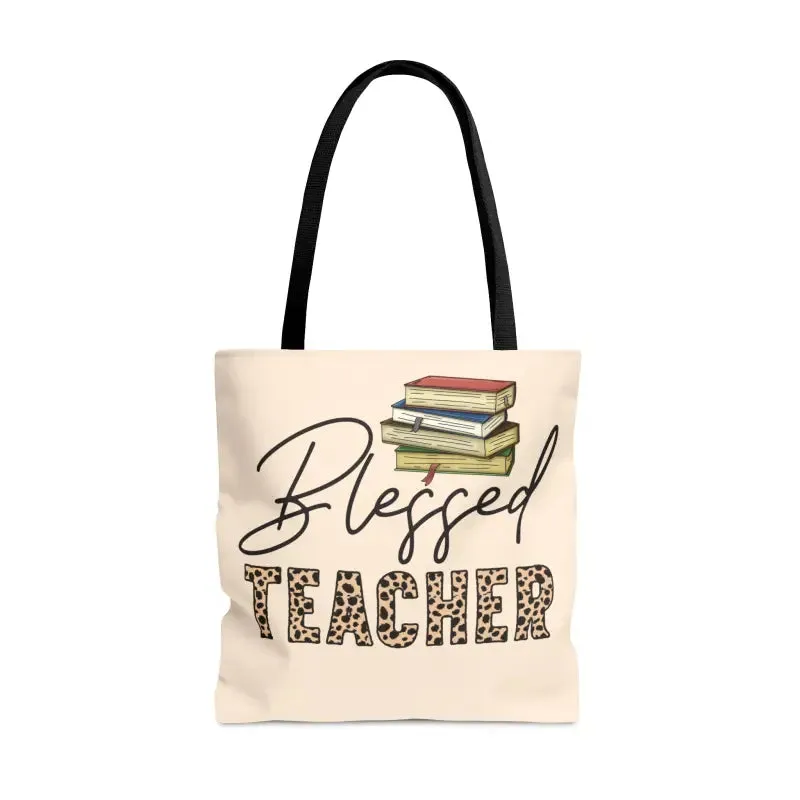 Blessed Teacher Tote Bag for Trend Savvy Educators
