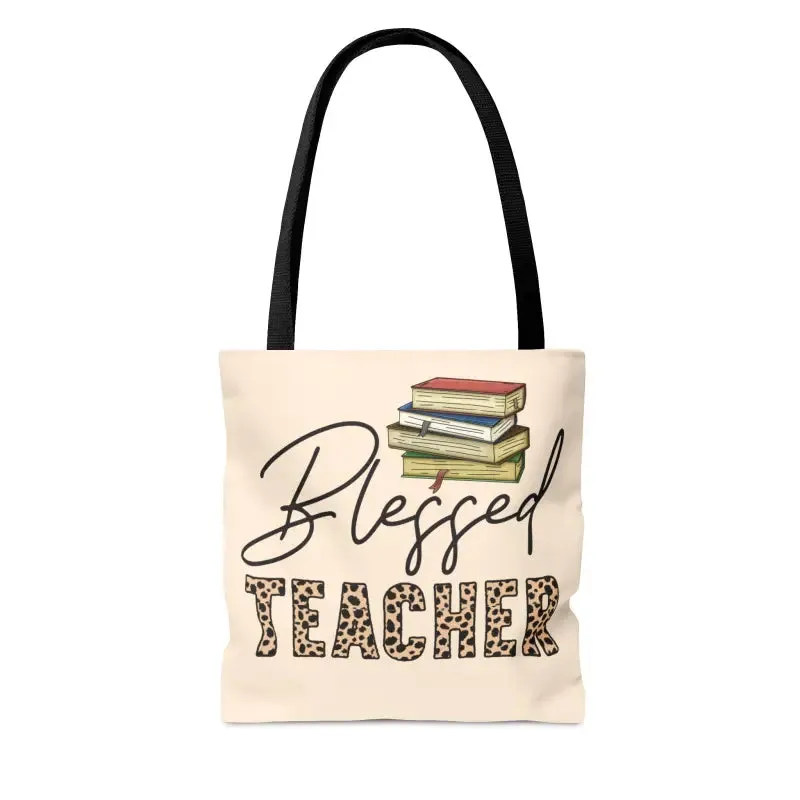 Blessed Teacher Tote Bag for Trend Savvy Educators